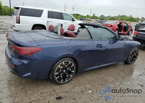 2025 BMW M440Xi z USA, uszkodzony, nr VIN WBA73DB02SCS92162